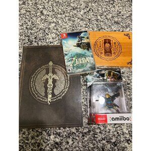 The Legend of Zelda Tears of the Kingdom Bundle Game | Strategy Guide | Wooden P